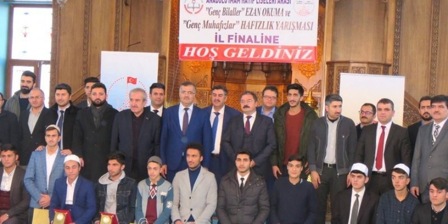 Van’da ‘İmam Hatip Liseleri Arası Ezan Okuma ve Hafızlık’ yarışması