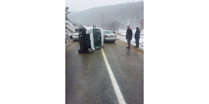 Emet’te trafik kazası: 2 yaralı