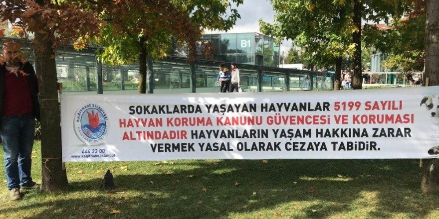 Parktaki hayvanların çocukları korkuttuğunu sosyal medyada paylaşan muhtar adayına tepki