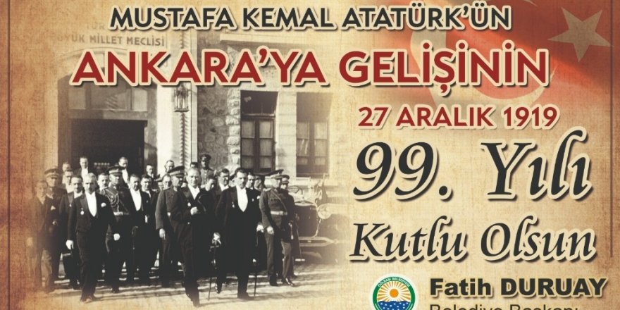 Başkan Duruay: “27 Aralık istiklalimiz için bir dönüm noktasıdır"