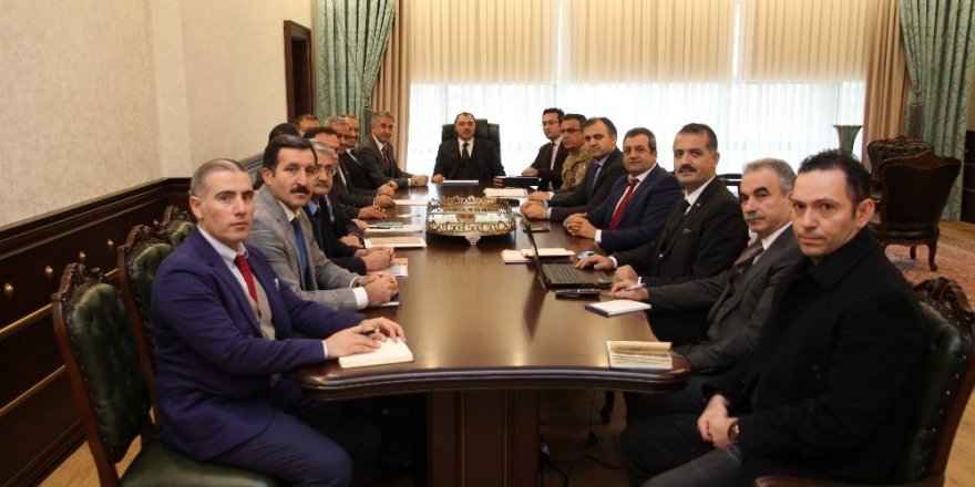 Elazığ’da kış tedbirleri toplantısı yapıldı