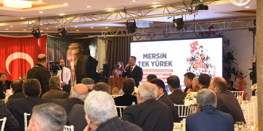 Tuna: "Mersinimize 3 Ocak’ta sahip çıkacağız"