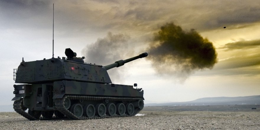 Fırtına obüsleriyle düşmanı 40 kilometreden vuruyorlar