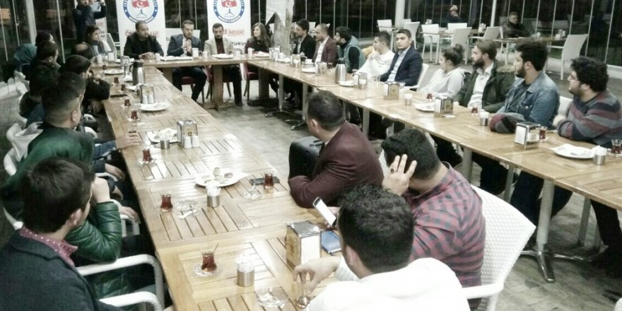 İbrahim Yetkinşekerci, girişimci adayları ile bir araya geldi