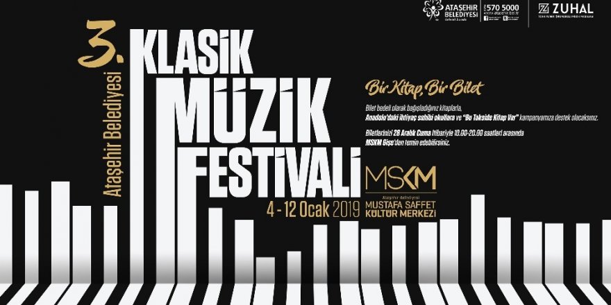 Yeni yıl klasik müzik festivaliyle başlıyor