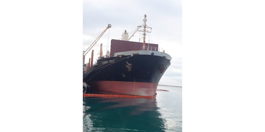 Denizi kirleten gemiye 479 bin 600 lira ceza