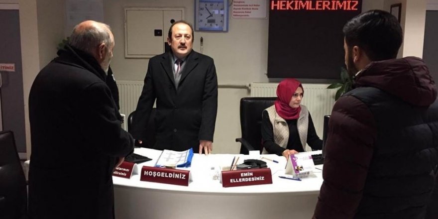 Vali Ali Hamza Pehlivan Ağız ve Diş Sağlığı Merkezi’nde denetlemelerde bulundu