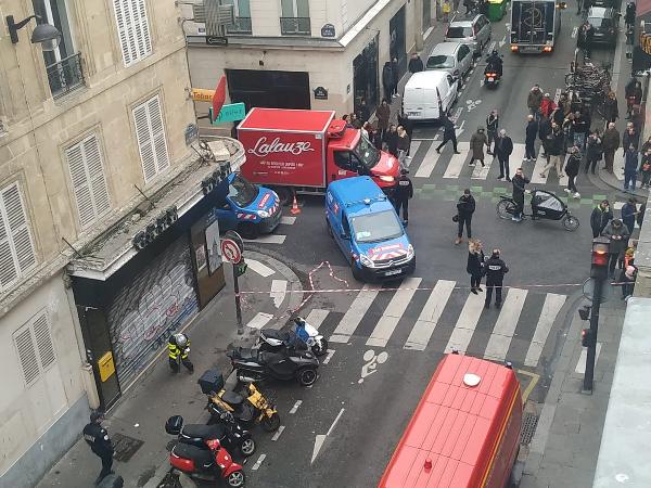 Paris'te patlama