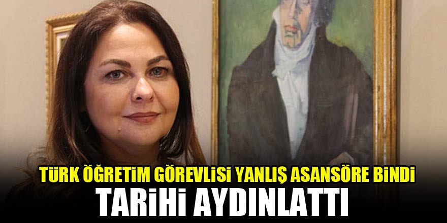 Türk öğretim görevlisi yanlış asansöre bindi, tarihi aydınlattı