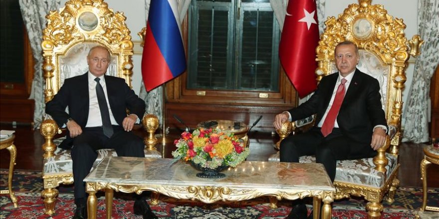 Erdoğan, Putin ile bir araya geldi