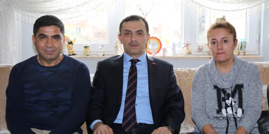 Emniyet Müdürü Ulucan, Şırnak gazisini ziyaret etti