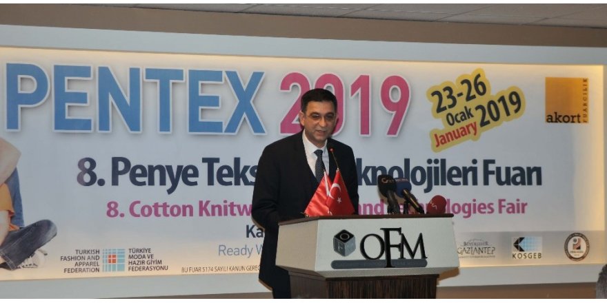 8. Pentex fuarı açıldı