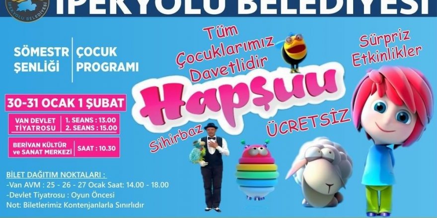İpekyolu Belediyesinden sömestri şenliği