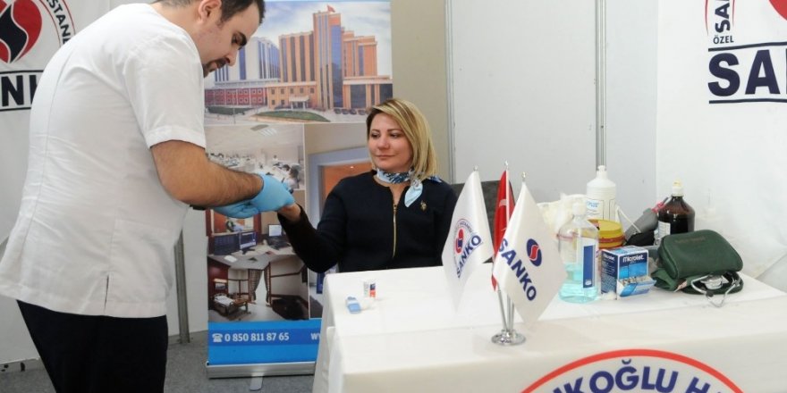 SANKO Üniversitesi Hastanesi, PENTEX 2019’da stant açtı