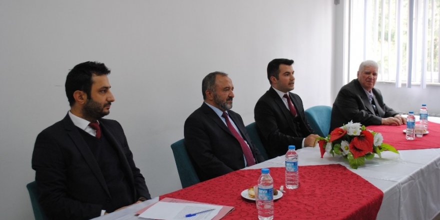 Rektör Çufalı, protokol üyeleri ve STK temsilcileri ile buluştu
