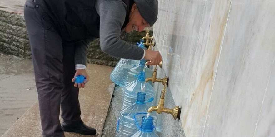 Şifalı su tertemiz çıktı