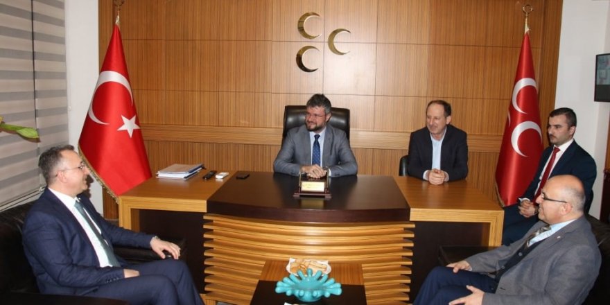 Cumhur İttifakı’nın Adayı Mutlu Işıksu MHP’yi ziyaret etti