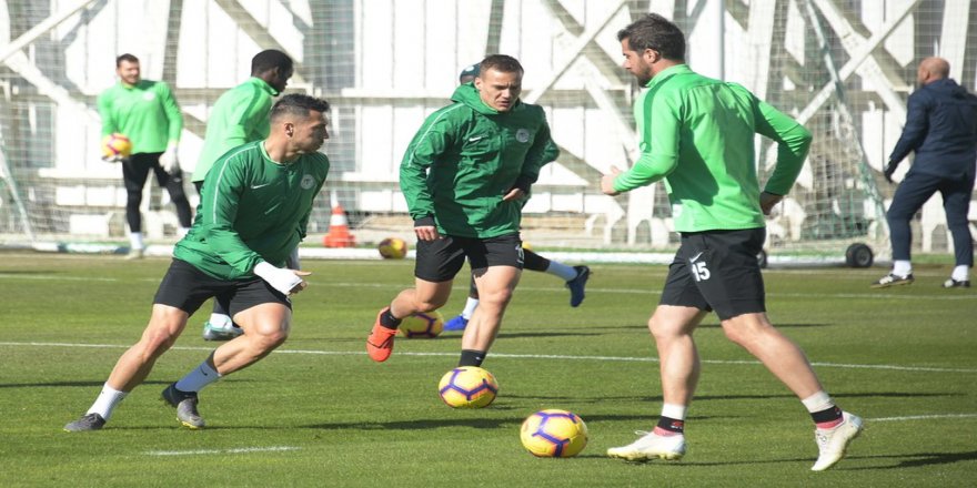 Konyaspor Bursaspor maçına hazır