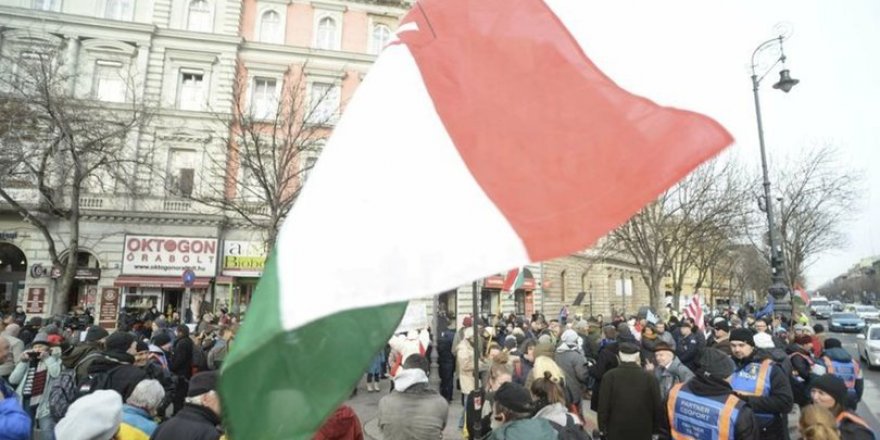 Macaristan'da muhalefet partileri sokakta