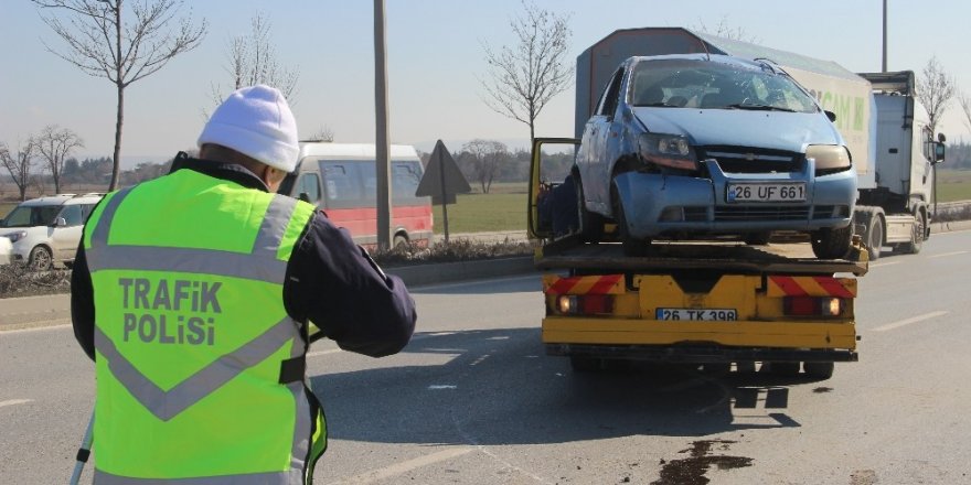 Yol üzerinde ‘Makas’ faciaya neden oluyordu