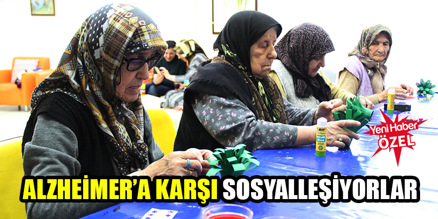Alzheimer’a karşı sosyalleşiyorlar