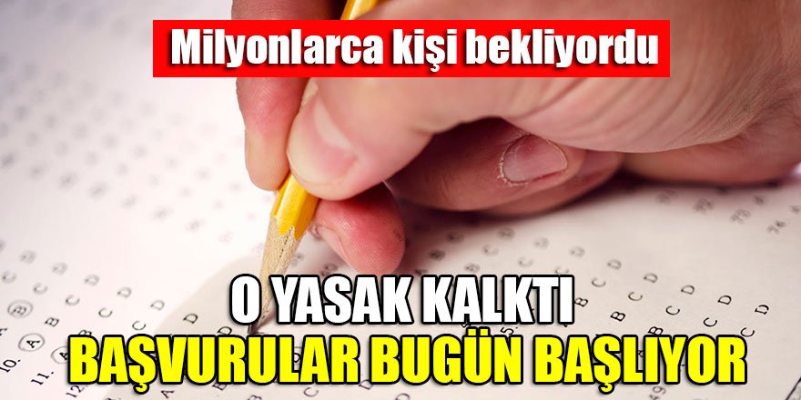 YKS başvuruları bugün başlıyor! Son tarih 6 Mart