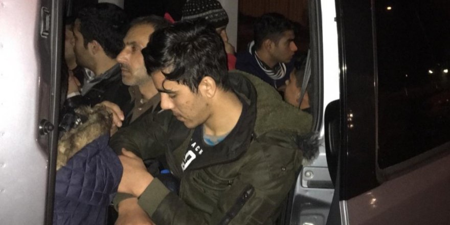 Polisin durdurduğu araç herkesi şoke etti