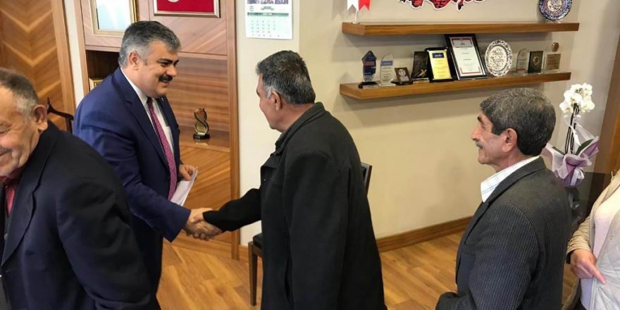 Başkan Özgüven, vatandaşlara bir araya geldi