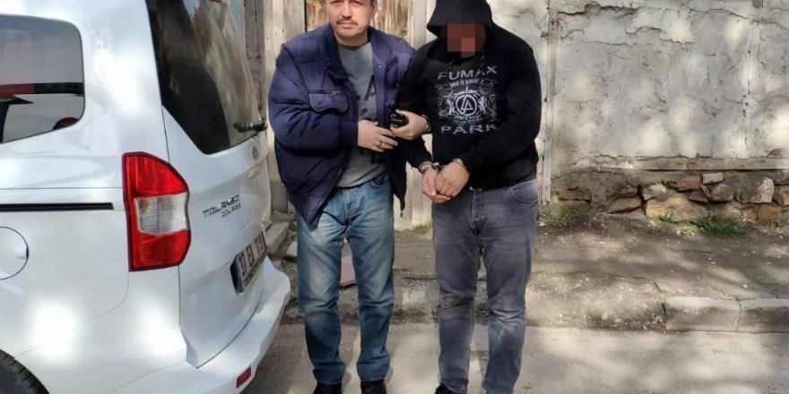 Firar eden hükümlü 10 dakikada yakalandı
