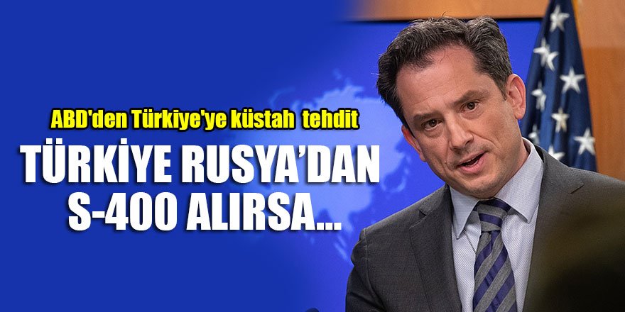 ABD'den Türkiye'ye 'yaptırım' tehdidi