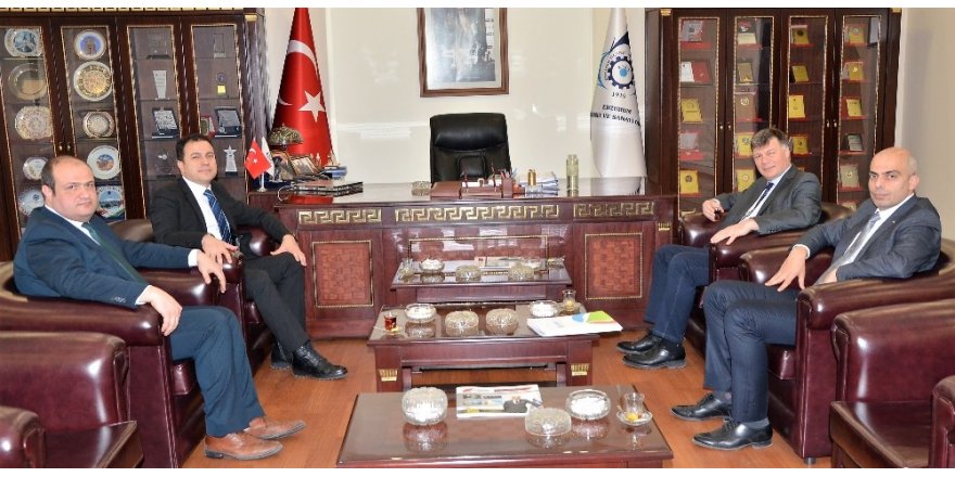 İZODER yönetiminden ETSO’ya ziyaret