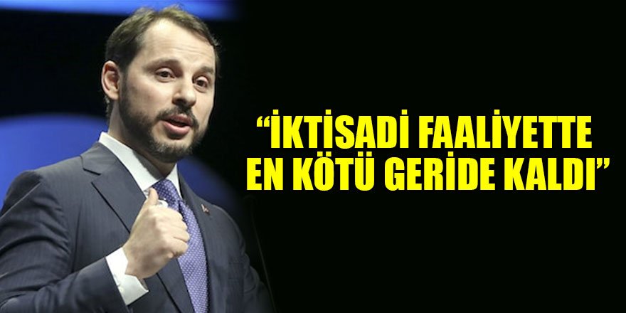 Bakan Albayrak: İktisadi faaliyette en kötü geride kaldı