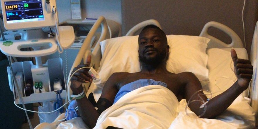 Konyasporlu Diagne ve kaleci Mücahit ameliyat oldu