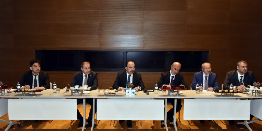 Başkan Altay, ilçelerin şoförler odası başkanlarıyla buluştu