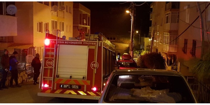 Kuşadası’nda yangın korkuttu