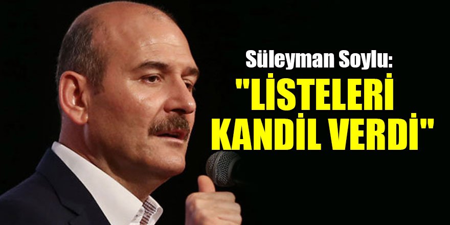"Listeleri Kandil verdi"