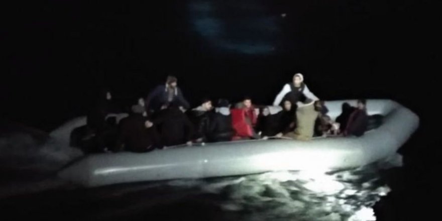 Kuşadası’nda 34 kaçak göçmen yakalandı