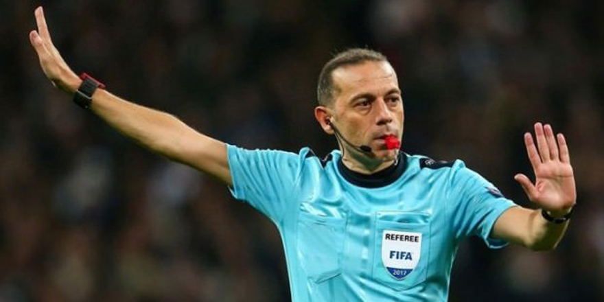 Cüneyt Çakır'a Devler Ligi'nde müthiş maç!