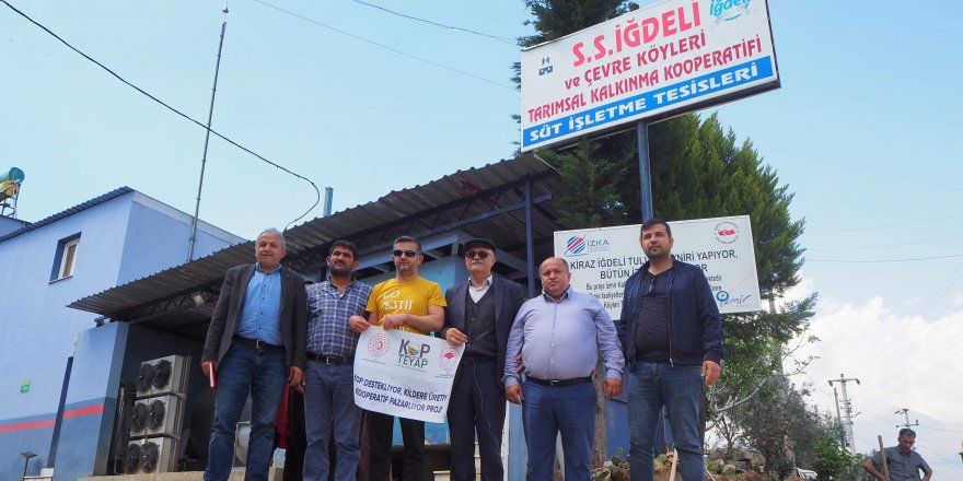 Bozkır kooperatiflerinden İzmir'de tarımsal inceleme