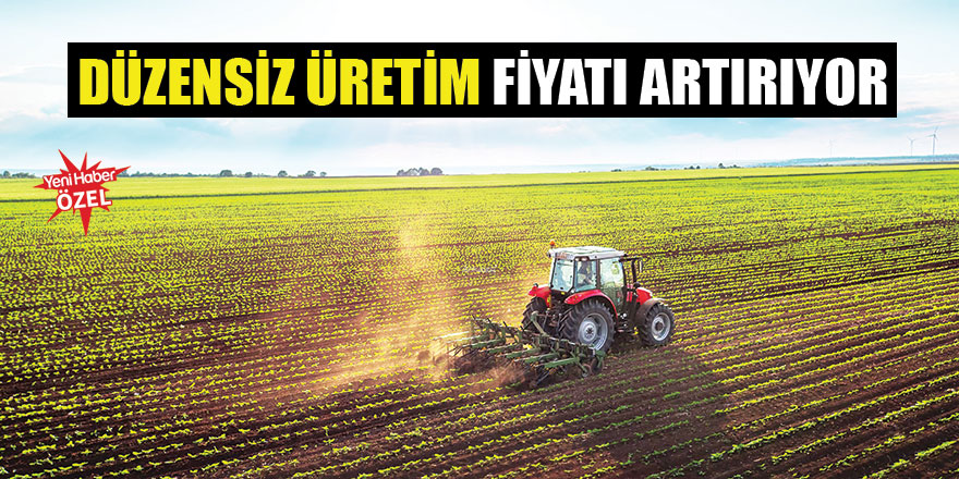 Düzensiz üretim fiyatı artırıyor
