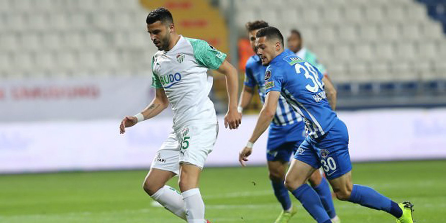 Bursaspor 'Ateş hattı'ndan çıkamadı!