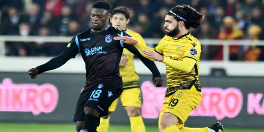 Trabzonspor - Yeni Malatya maçında ilk 11'ler belli oldu