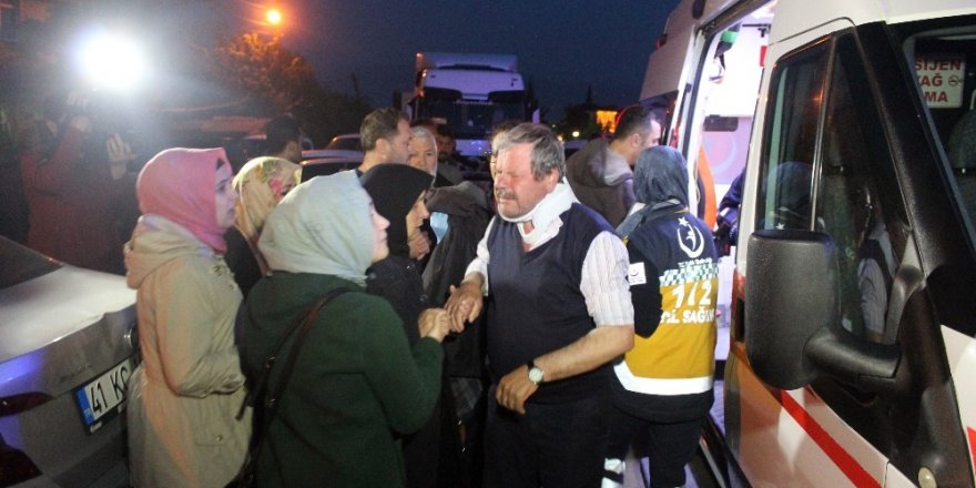 Kocaeli’de feci kaza: 5 yaralı