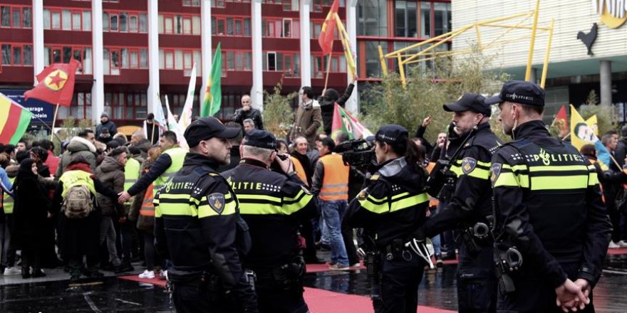PKK yandaşlarından Uluslararası Af Örgütünün binasına saldırı