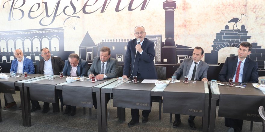 Başkan Bayındır: “Beyşehir’in derdi, hepimizin derdidir”