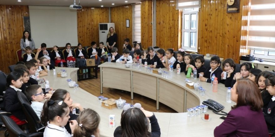 Başkan Köse, öğrencilerin sorularını cevapladı