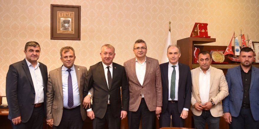 MHP İl Başkanı Aydın’dan Başkan Çatal’a ziyaret