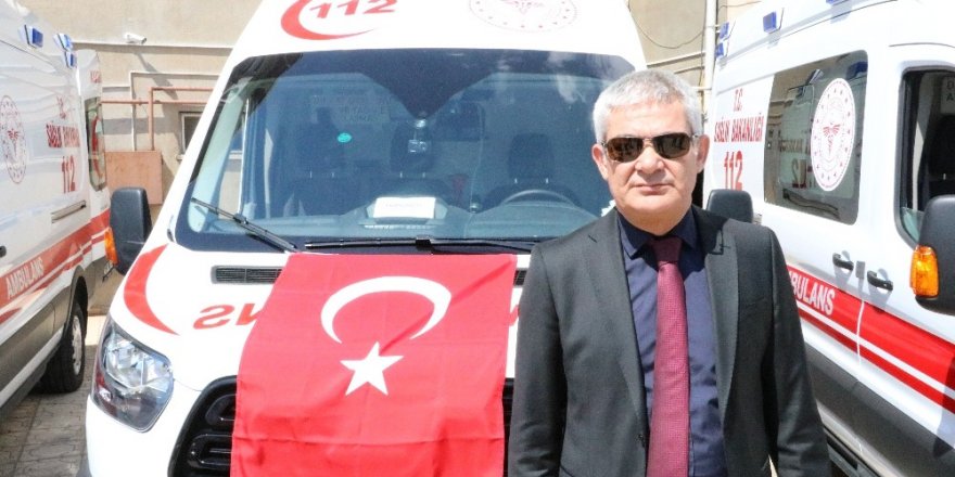 Kahramanmaraş’a tam donanımlı 7 ambulans