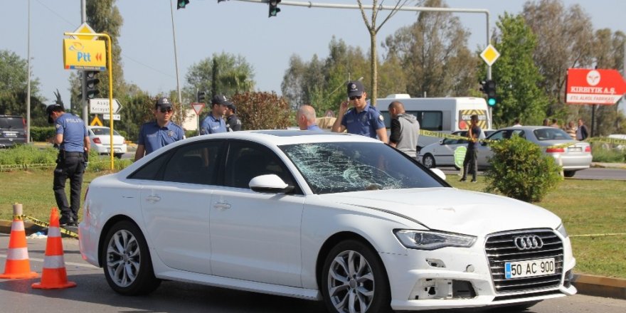 Serik’te otomobilin çarptığı yaya öldü