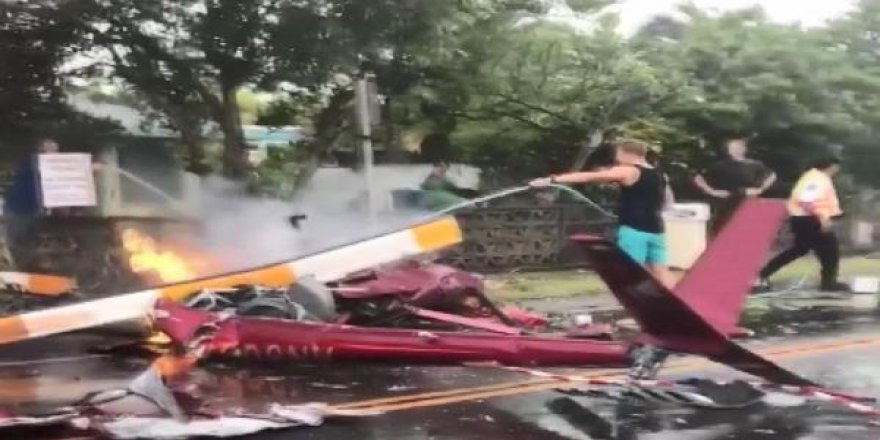 Hawaii’de helikopter düştü: 3 ölü